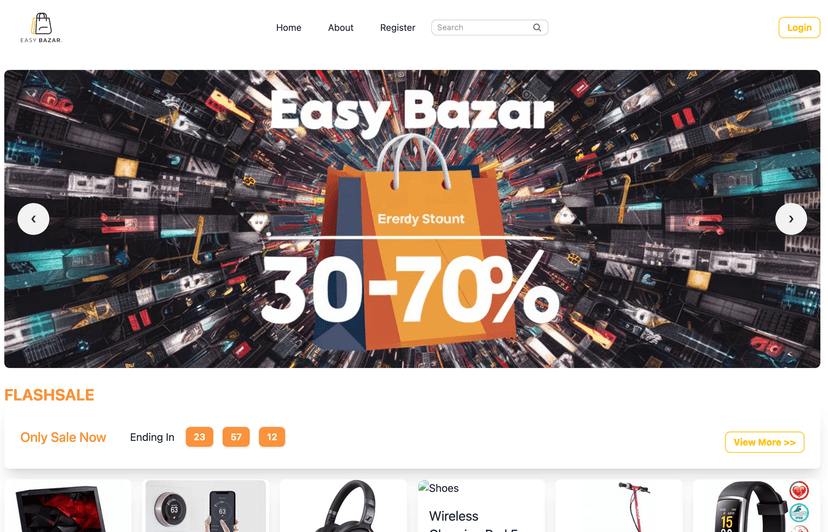 Easy Bazar - E-commerce Solution